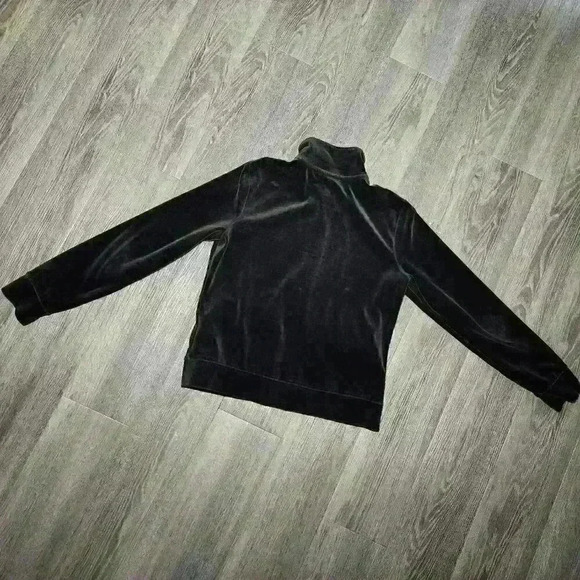 Ralph Lauren Black Velvet Sweatshirt - Picture 9 of 13